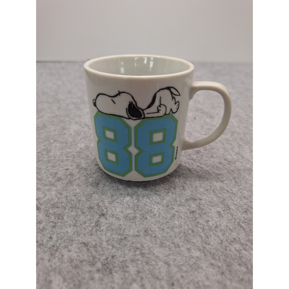 Snoopy 88 Mug‎ United Feature Syndicate 1958 Ceramic Coffee Tea Cup